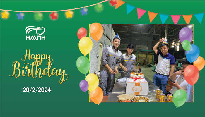 Băng Tải Việt Nam tổ chức sinh nhật tháng 2. 2024 cho nhân viên
