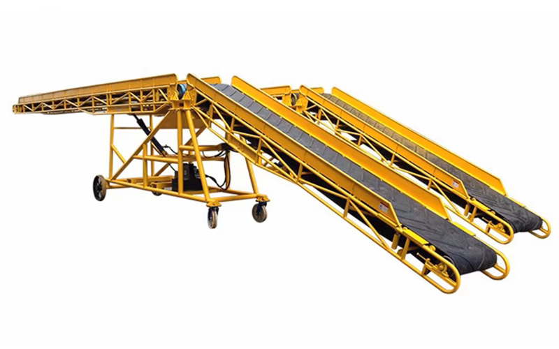 Băng tải cao su nâng hạ Băng tải cao su nâng hạ