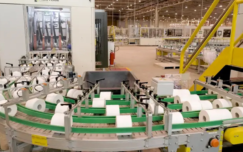 Dây chuyền sản xuất giấy vệ sinh